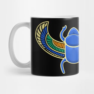 Egyptian beetle Mug